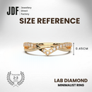 The Ethereal Chevron Ring