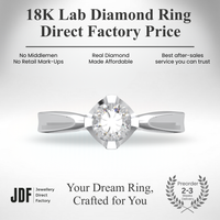 Geometric Solitaire Ring