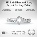 Interlace Solitaire Ring