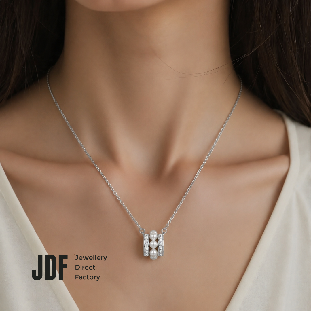 Eternity Baby Pearl Lulutong Necklace