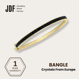 Matrix Bangle with Crystal From Europe