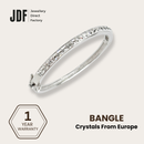 Matrix Bangle with Crystal From Europe