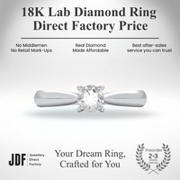 Modern Prong Diamond Ring