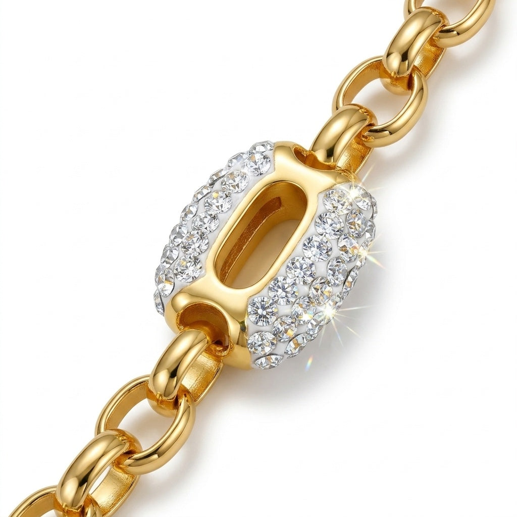 Piccolo Necklace with Crystal From Europe