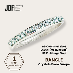 Sparkling European Crystal Bangle