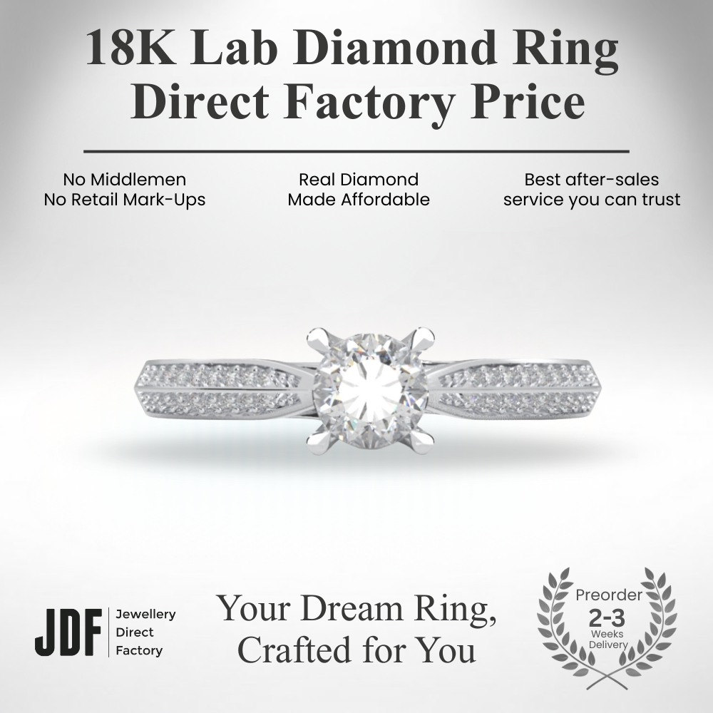 Pave Split Band Modern Ring