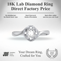 Swirling 4 Prong Ring