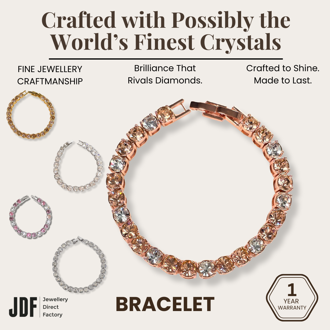 Tennis Bracelet with Crystal from Europe 5mm