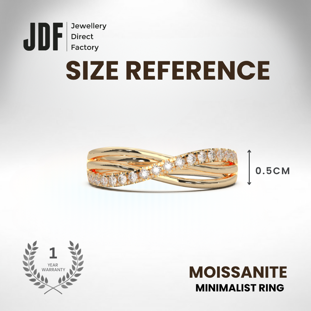 The Aria Multi-Strand Ring