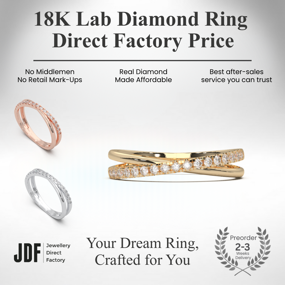 The Xandra Criss-Cross Ring