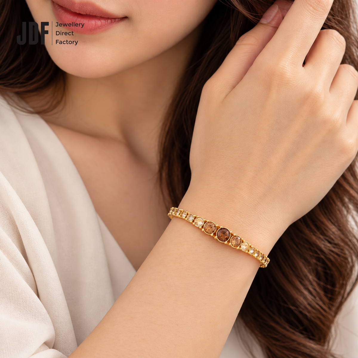 Majestic Bracelet with Crystal From Europe