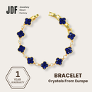 Clover Bracelet with Crystal From Europe