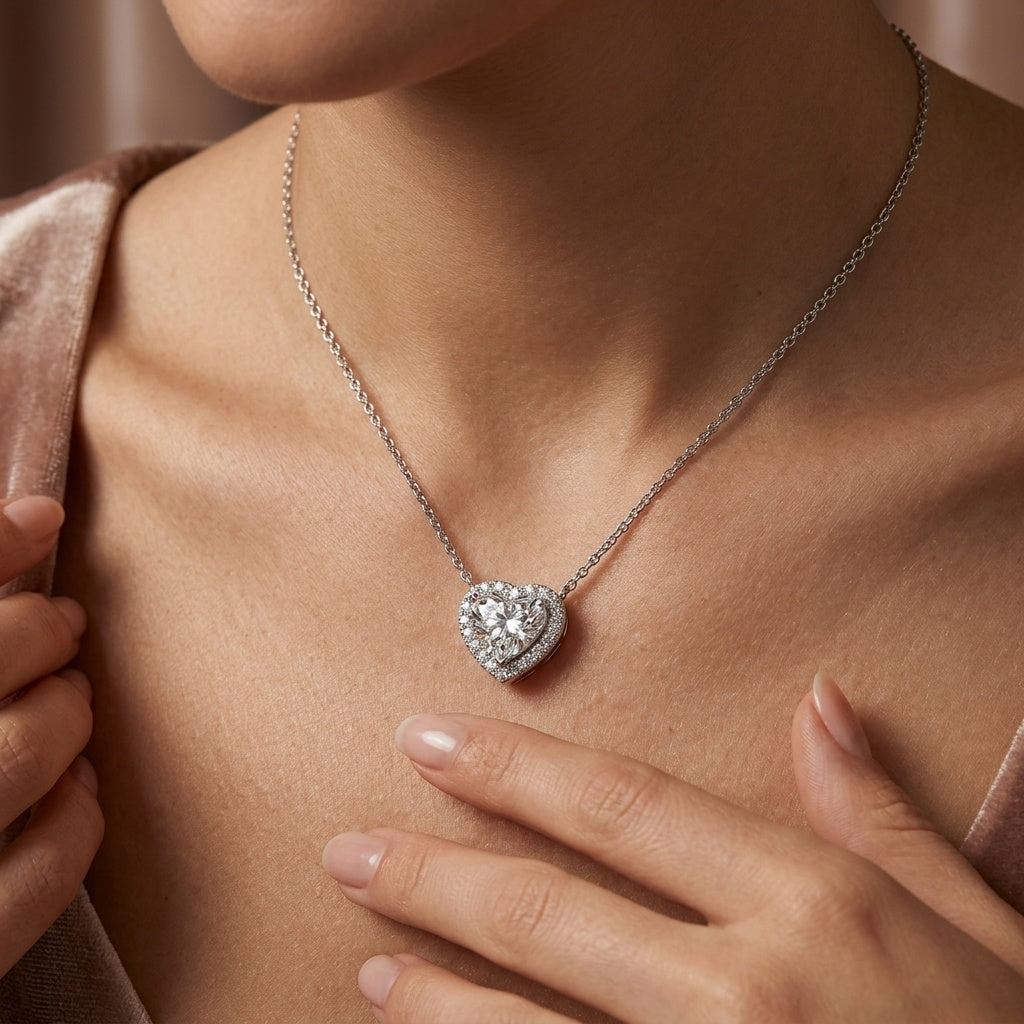 The Juliet 1.0ct Heart Pendant
