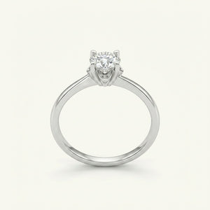 4 Prong Tulip Ring