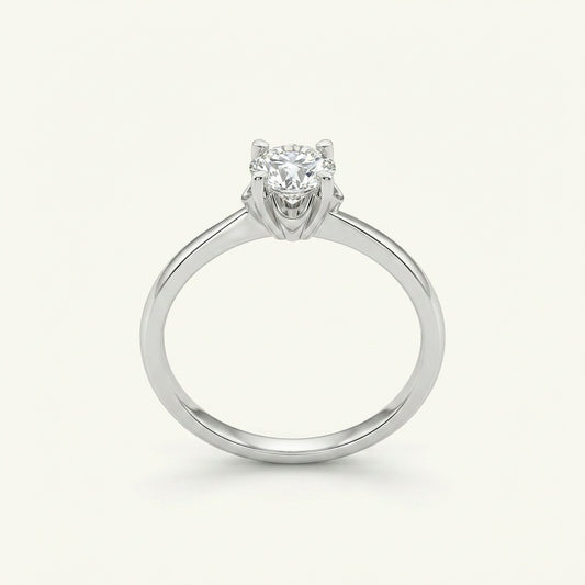 4 Prong Tulip Ring