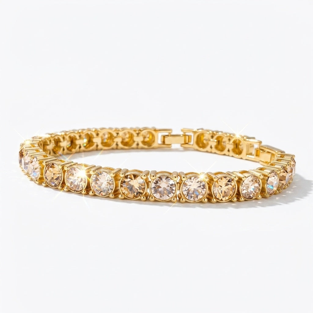 Tennis Bracelet with Crystal from Europe 5mm