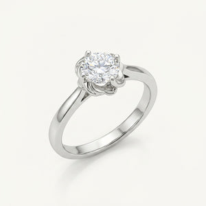 Bloom Solitaire Ring