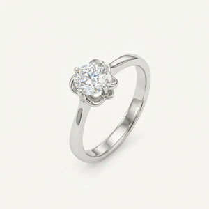 Bloom Solitaire Ring
