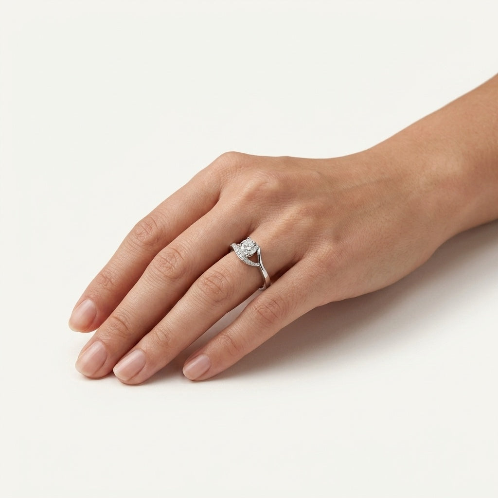 Eternity Bypass Ring