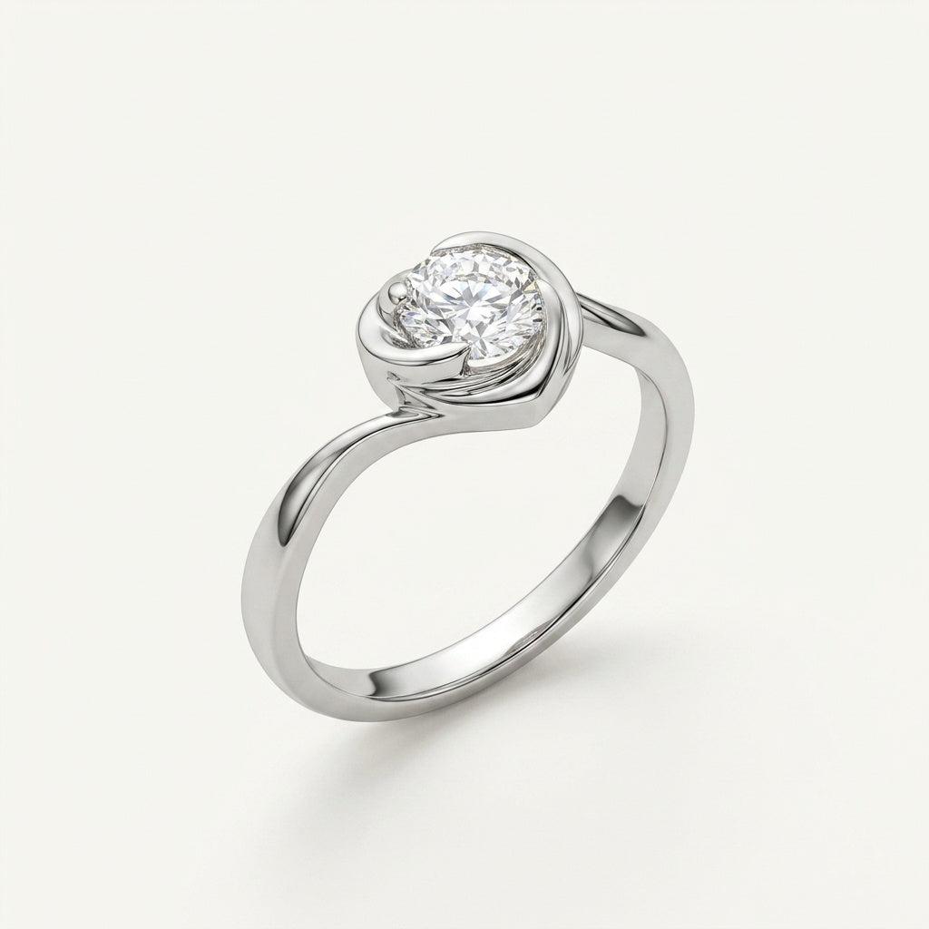 Embrace Heart  Ring