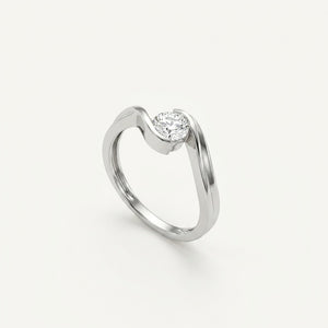 Eternity Swirl Ring