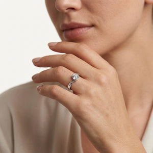 Eternity Swirl Ring