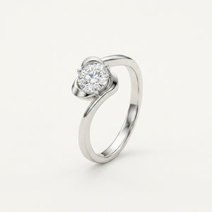 Floral Trinity Ring