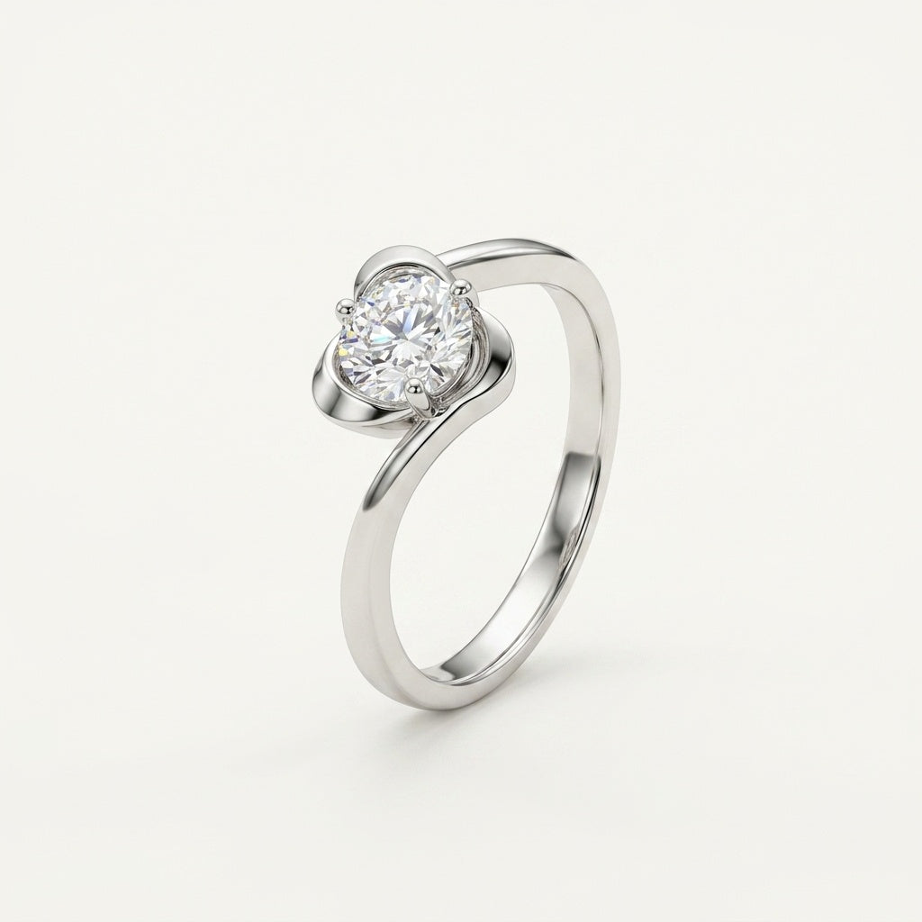 Floral Trinity Ring