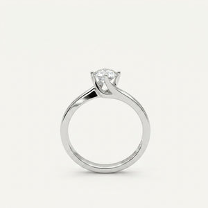Modern Swirl Band Ring