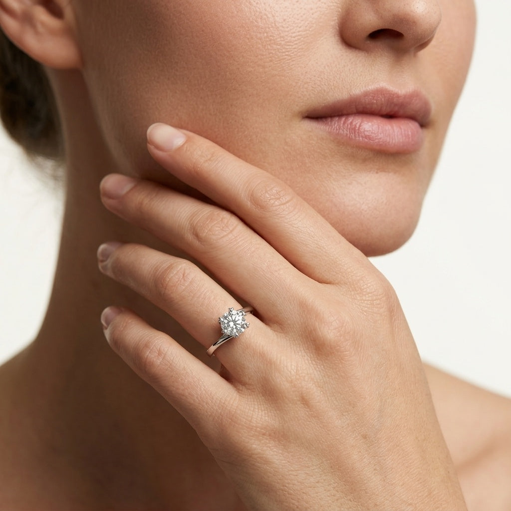 Six Hearts Embrace Ring