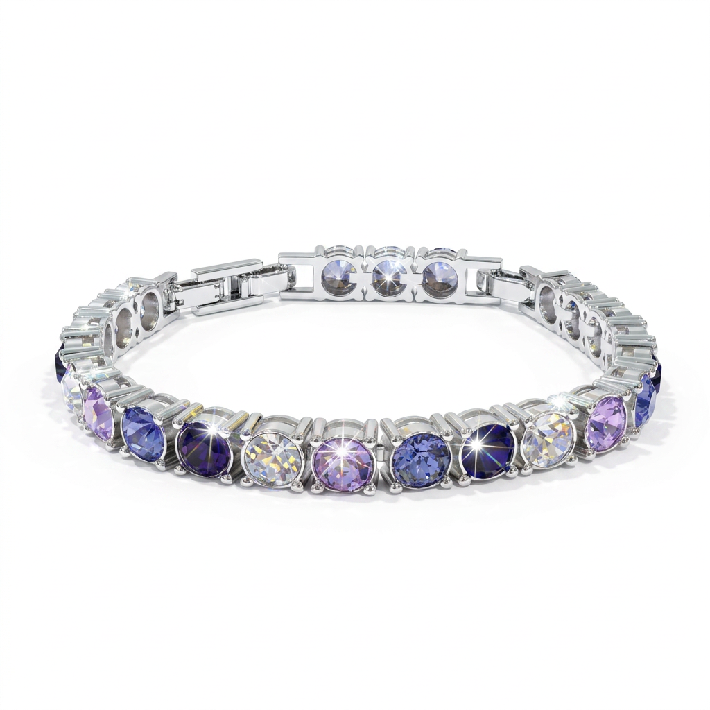 Tennis Bracelet with Crystal from Europe 5mm