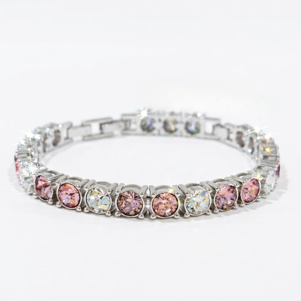 Tennis Bracelet with Crystal from Europe 5mm