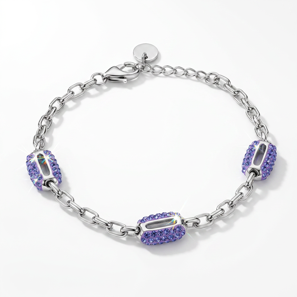Piccolo Bracelet with Crystals from Europe