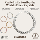 Tennis Bracelet with Crystal from Europe 4mm