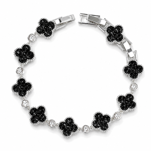 Clover Bracelet with Crystal From Europe
